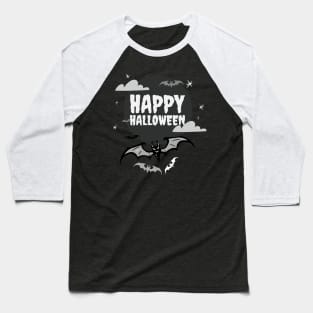 HAPPY HALLOWEEN Baseball T-Shirt